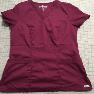 Grey’s Anatomy Scrub Top Medium